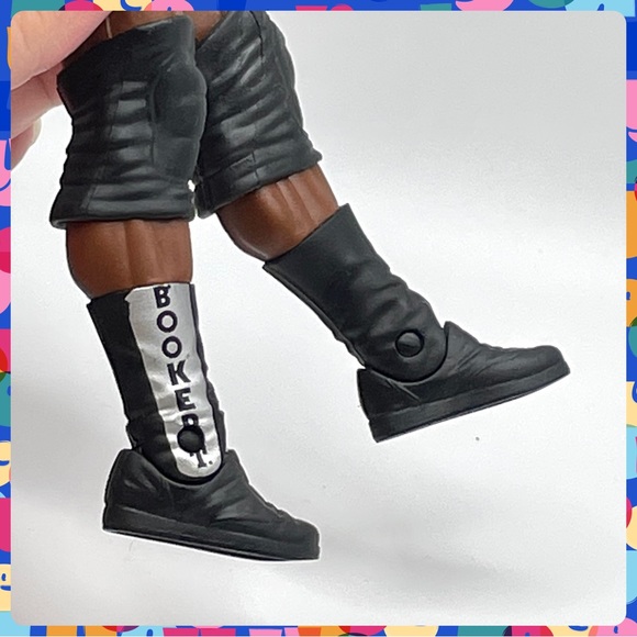 2013 WWE Mattel WrestleMania Heritage Series 48 BOOKER T Wrestling Action Figure - Picture 9 of 11